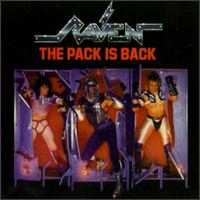 Raven : The Pack Is Back. Album Cover